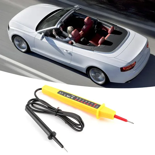 Vista 2 de Detector de voltaje 8 en 1 probador de voltaje pluma AC DC 6 a 380V multifuncional coche instrumento eléctrico probador detector con indicador