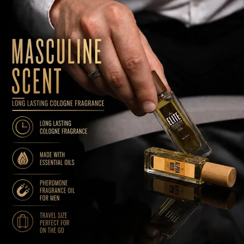 Vista 6 de Eau de Parfum Aceite de perfume de feromonas para hombres de larga duración