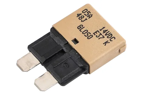 Vista 25 de GLOSO Circuit Breakers E37 Auto (T1) Reset Low Profile ATC/ATO - 1 Pack (3A)