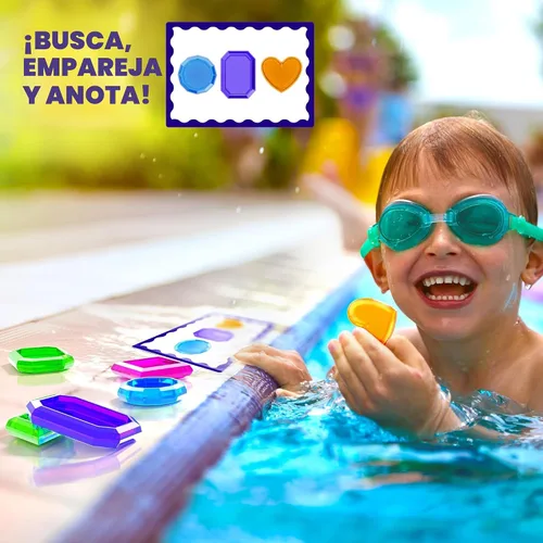 Vista 5 de Dan&Darci Juego de buceo para niños de 6, 7, 8, 9, 10, 11, 12 años, juegos acuáticos, juguete de buceo, regalos para niñas, niños de 6 a 8 años, 8 a