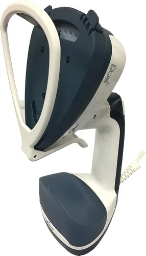Vista 4 de Eurosteam Duet - Plancha de vapor de mano 2 en 1 y vaporizador vertical para ropa, removedor de arrugas todo en uno para ropa, perfecto