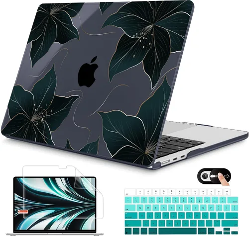 Vista 9 de Mektron Funda para MacBook Air 2025 M4 de 13.6 pulgadas A3240 Compatible con 2023 A2681 M2 2024 A3113 M3 Chip con Liquid Retina Display Touch ID