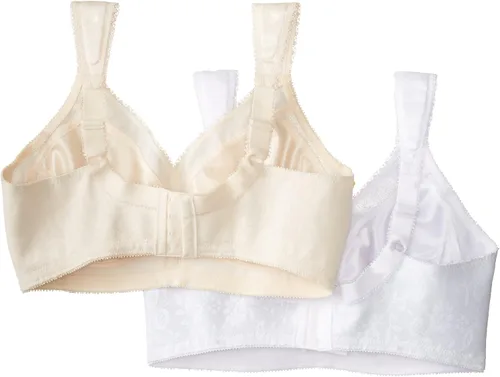 Vista 2 de Playtex 18-Hour Original Comfort-Strap Bra 4693 paquete de 2