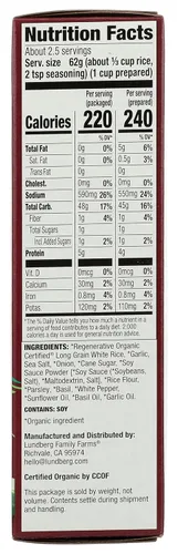 Vista 2 de LUNDBERG MIX ARROZ WG & WLD ARROZ GR 6 OZ