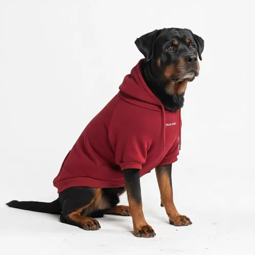 Vista 102 de Spark Paws Sudadera con capucha para perro, suéter de primera calidad para perros pequeños, medianos y grandes Trajes cálidos para bulldogs