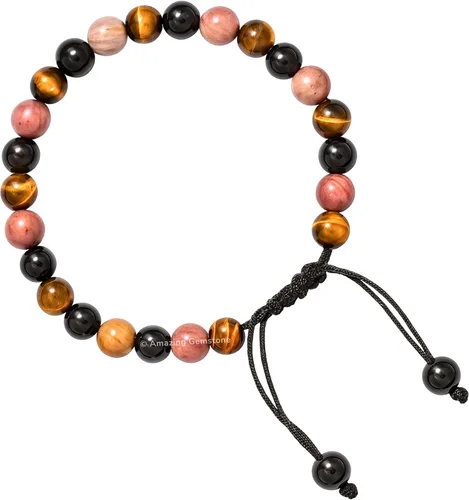 Vista 68 de Pulsera del zodiaco de cristales curativos