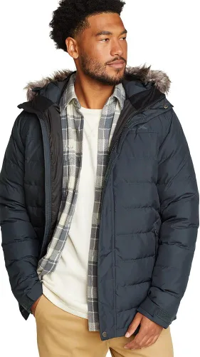 Vista 9 de Eddie Bauer Parka con Capucha de Plumón Boundary Pass para Hombre Negro