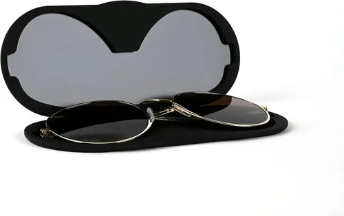 Vista 5 de ThinOptics Milano Aluminum Case + Round Sunglasses