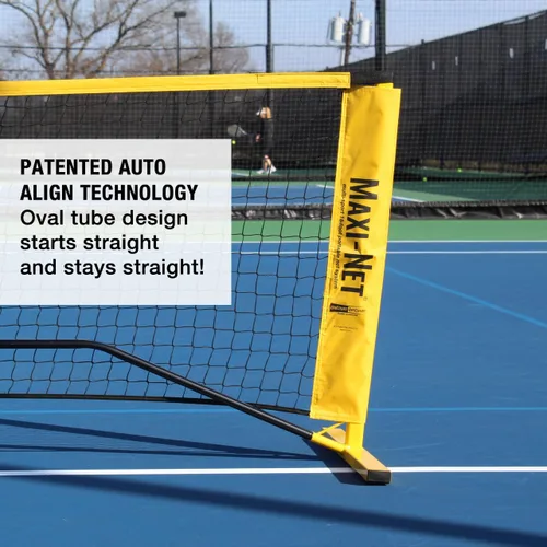 Vista 7 de Maxi-Net - Red de tenis portátil de 18 pies Fiable, duradera y fácil de instalar y desmontar en 2 minutos, no necesita herramientas, altura