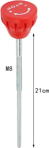 Vista 6 de Accesorios de barra de resistencia para bicicleta estática, conjunto de perilla de freno, piezas de palanca de freno de bicicleta, perilla
