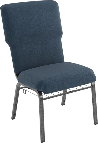 Vista 16 de Flash Furniture Advantage - Silla de iglesia con descuento de mármol negro, 21 pulgadas de ancho