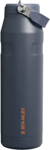 Vista 44 de STANLEY - Botella de agua IceFlow Flip Straw 2.0 con pajilla abatible, abertura más grande, acero inoxidable aislado, sin bisfenol A, 16 onzas