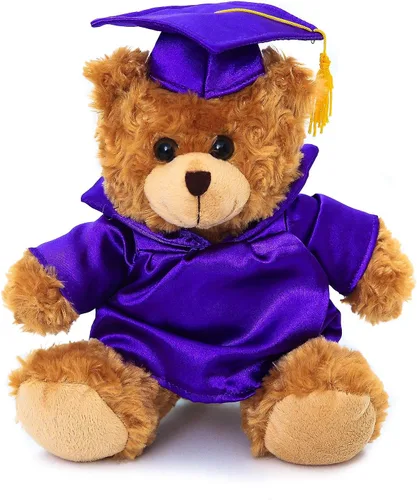 Vista 12 de Plushland Peluche de animal, juguetes de 12 pulgadas, regalo para el día de graduación, lo mejor para cualquier graduado de escuela, 12 pulgadas
