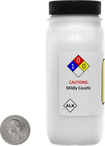 Vista 3 de Carbonato de potasio [K2CO3] 99% ACS grado polvo 8 onzas en una botella ahorradora de espacio USA C