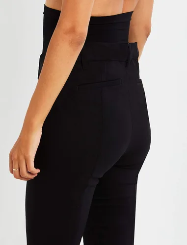 Vista 3 de Motherhood Maternity Pantalón de trabajo ajustado de compresión para mujer con post-embarazo
