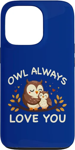 Vista 10 de Owl Always Love You Mon, Parent Endearing Touching Moment Case for iPhone 17