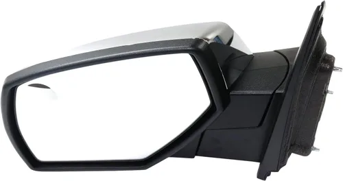 Vista 120 de Kool Vue - Espejo calefactable izquierdo para Chevrolet Silverado 1500 GMC Sierra 1500 2007-2013 plegable eléctrico con luz de señal y lámpara