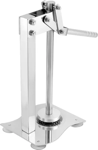 Vista 2 de QWORK Exprimidor de limón de escritorio manual resistente, 304 de acero inoxidable multifuncional naranja Juicer fruta y nueces trituradora