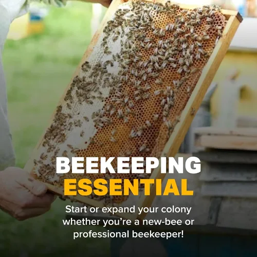 Vista 6 de Sustituición de Polen de Abeja Ultra de Mann Lake, Alimento Seco Alto en Proteínas para Colonias de Abejas Saludables para Apoyar el Crecimiento