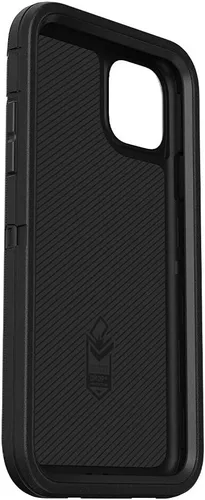 Vista 5 de OtterBox - Funda para iPhone 11 Pro Max Defender Series, color negro, resistente y duradera, con protección de puerto, incluye soporte de clip
