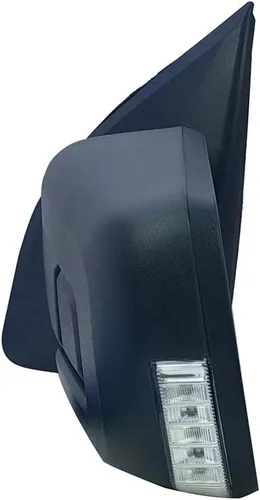 Vista 4 de Reemplazo de espejo retrovisor del lado del conductor izquierdo con cubierta texturizada, plegable manual con intermitente y ajuste eléctrico