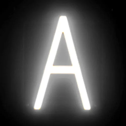 Vista 78 de SpellBrite Letra LED S Construye letreros de bricolaje que puedes cambiar con letras LED azules Componentes adicionales necesarios para iluminar