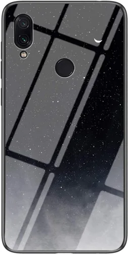 Vista 10 de IVY Funda de cristal templado cielo estrellado para Xiaomi Redmi Note 7 Pro/Redmi Note 7 Case - A