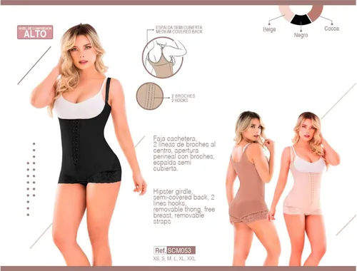 Vista 8 de SHAPE CONCEPT 053 044 040 Fajas Colombianas Reductoras y Moldeadoras Prenda de Compresión Postoperatoria Prenda de Abdominoplastia