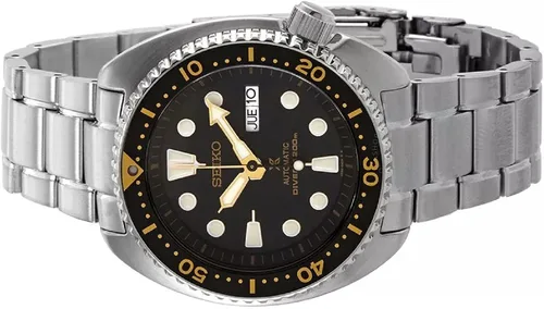 Vista 5 de Seiko Prospex SRPE91K1 reloj automático para hombre con esfera negra