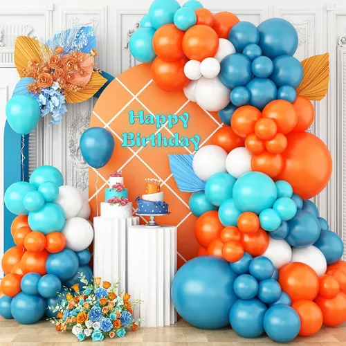 Vista 8 de Kit de guirnalda de arco de globos de videojuegos, globos de fiesta azul, morado, verde, negro, con 2 globos de aluminio con mango de juego