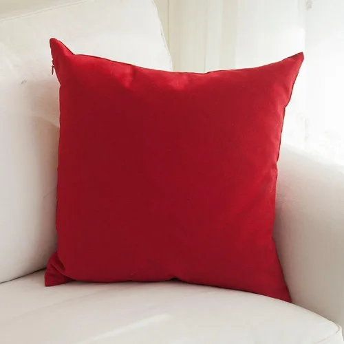Vista 18 de Lujosa funda de almohada de algodón egipcio, 2 piezas, patrón sólido, 400 hilos (12 x 12 pulgadas, beige)