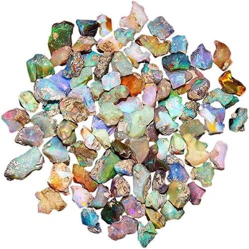 Vista 4 de ATOZ SHOPPING Increíble calidad de ópalo etíope natural en bruto, 1 pieza (1.00 quilates, 3.00 quilates, 5.00 ct,) Increíble piedra preciosa crudo