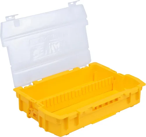 Vista 29 de DEWALT TOUGHSYSTEM 2.0 Caja de herramientas profunda compacta y duradera con divisores extraíbles (DWST08035)
