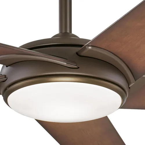 Vista 4 de MINKA-AIRE F617L-ORB/AB Raptor LED Ventilador de techo de 60 pulgadas con control remoto, bronce aceitado