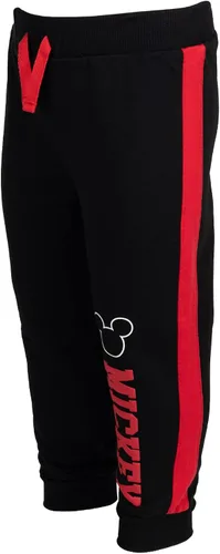Vista 4 de Disney Mickey Mouse - Pantalones deportivos de rizo francés para niños 2