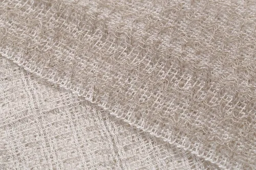 Vista 3 de Toalla exfoliante [fabricada en Japón] Depurador de espalda de ducha, toalla exfoliante corporal a base de plantas (lino)