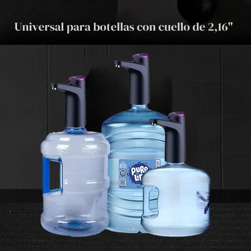 Vista 4 de GOLDEN DEER Dispensador de agua para botella de 5 galones, enfriador de agua portátil, dispensador universal de agua para botellas de 2.5, 3 y 5