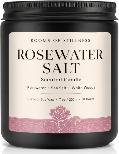 Vista 21 de Homsolver Vela perfumada de canela de manzana de 7 onzas, vela navideña para otoño, invierno y Navidad para el hogar, mezcla de cera de soja de coco