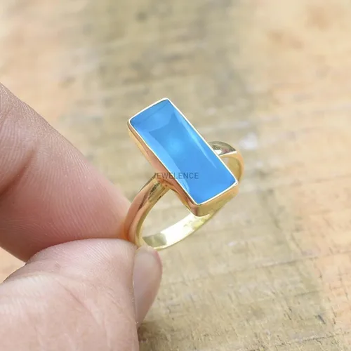 Vista 72 de Anillo de plata de ley maciza superpuesta de oro amarillo de 18 quilates para mujer, anillo de compromiso de plata esterlina, juego de bisel