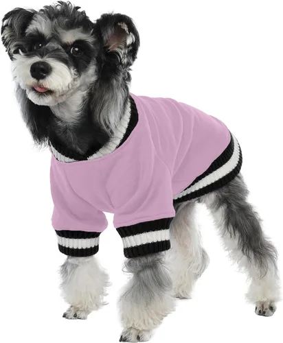 Vista 26 de FUAMEY Sudadera para Perro, Suéteres de Invierno para Perro, Ropa Cálida para Perro, Chaleco para Perro, Sudadera Gruesa para Cachorro, Suéter