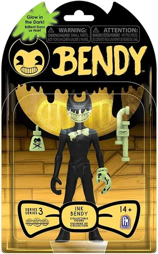Vista 6 de Bendy And The Ink Machine Bendy And The Dark Revival - Figura de acción Gitd de 5 pulgadas - Bendy