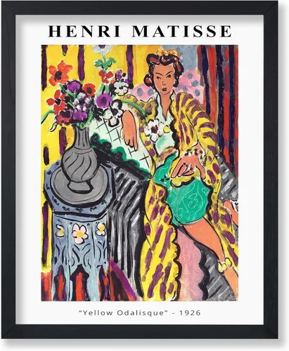 Vista 25 de Poster Master Póster Vintage de Henri Matisse – Impresión Retro de Fauvismo – Regalo para Artista, Inauguración de Casa – La Ventana, Maceta