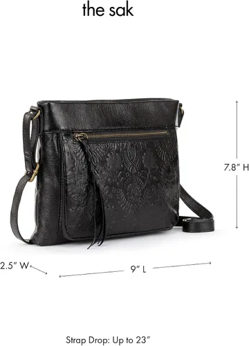 Vista 2 de The Sak Womens Sanibel Leather Mini CrossBody Bag