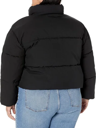 Vista 6 de Tienda Essentials Women's Crop Puffer Jacket (Available in Plus Size)