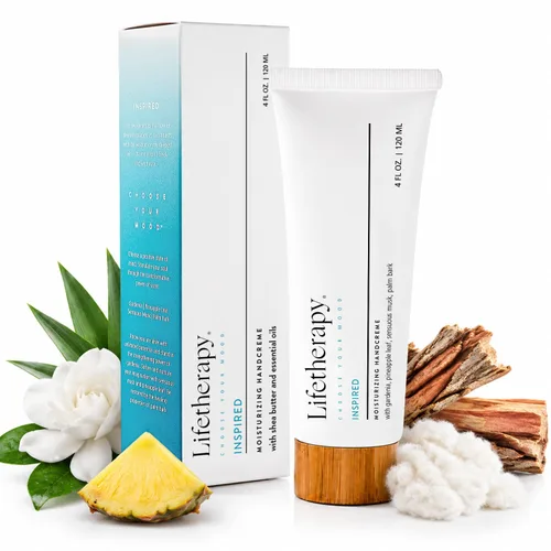 Vista 10 de Lifetherapy Crema de manos hidratante Crema de manos y uñas de aceite de oliva de rápida absorción no grasa (energizada)