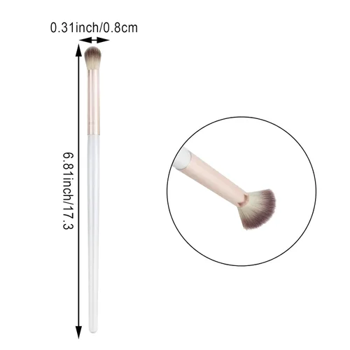 Vista 2 de DonLeeving Juego de 12 cepillos de limpieza de pestañas para extensión de pestañas, extensiones de lavado, cepillos de champú para pestañas