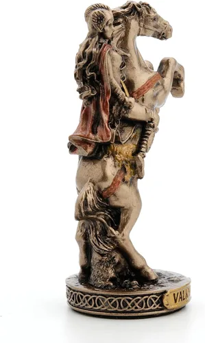 Vista 7 de Veronese Design Norse Gods - Figura en miniatura (Valquiria, Bronce)