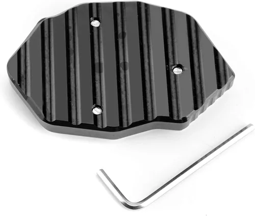 Vista 3 de Soporte lateral soporte ampliador pad para KAWASAKI 17-18 Versys-X300 Negro