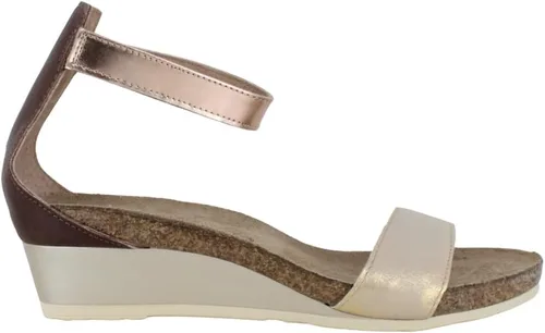 Vista 3 de NAOT Calzado Pixie Sandalia para mujer Lagartija beige/oro rosa