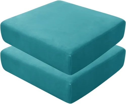 Vista 68 de Fundas de asiento de terciopelo ultra suave, fundas de cojín de asiento suave SOFE fundas de sofá con parte inferior elástica lavable funda